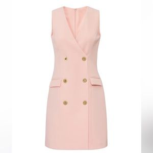 Badgley Mischka Pint Sleeveless Suit Dress